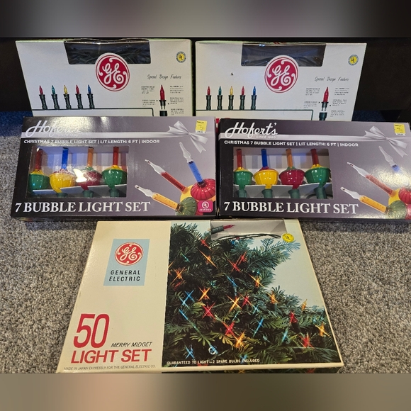 Holiday String Lights - Multicolor Bubble Light Set - Picture 1 of 1